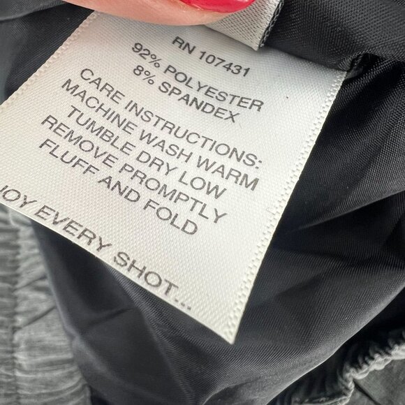 Linksoul XL Gray Heather Hybrid Pants Performance Stretch Zip Ankle Golf Travel - Picture 9 of 14